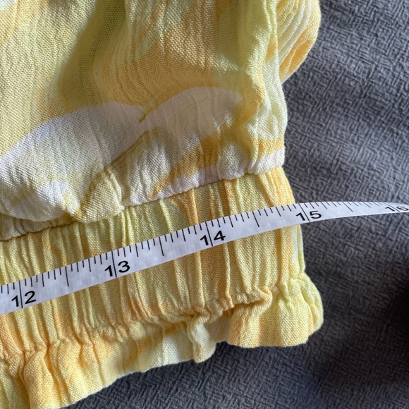 H&M | NWOT sunflower cropped tank top - Picture 4 of 5